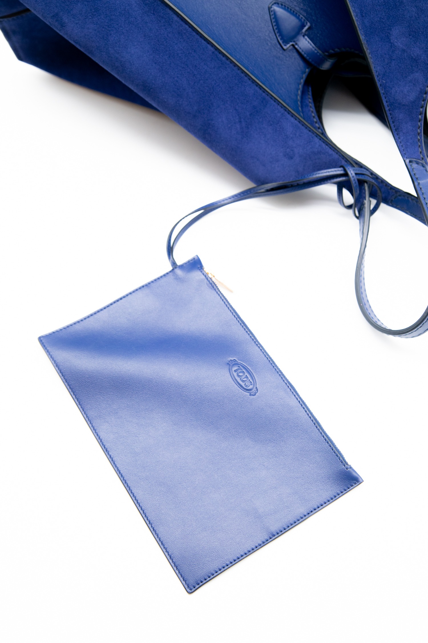 Tod's "T Timeless" Shopper in Kobaltblau