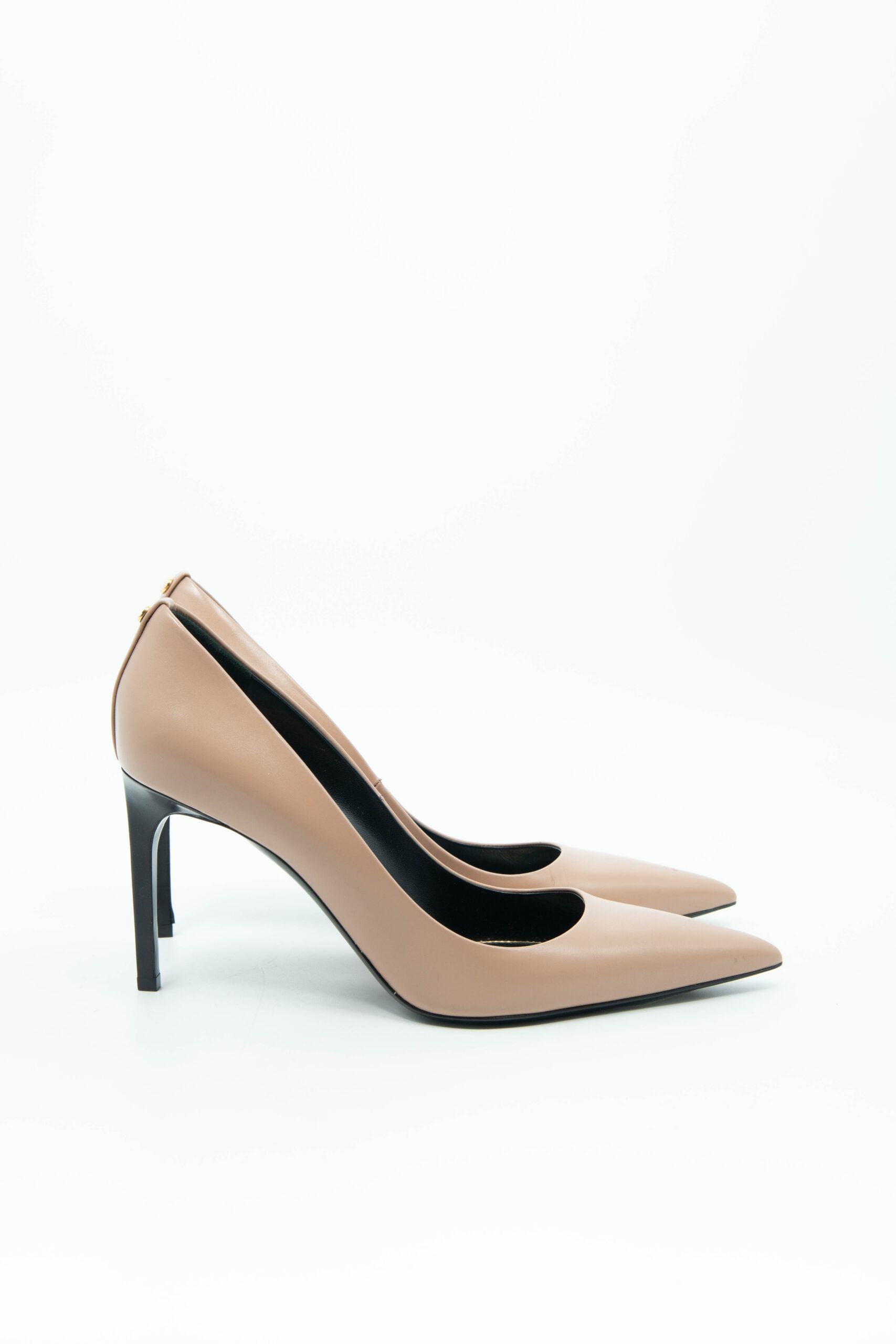 Tom Ford Pumps aus Leder in Altrosa und Schwarz