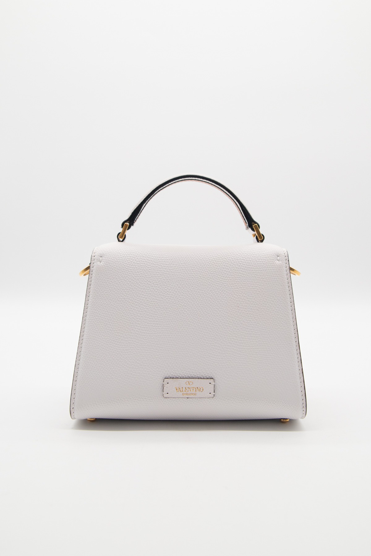 Valentino "VSLING" Mini Handtasche in Weiß und Gold