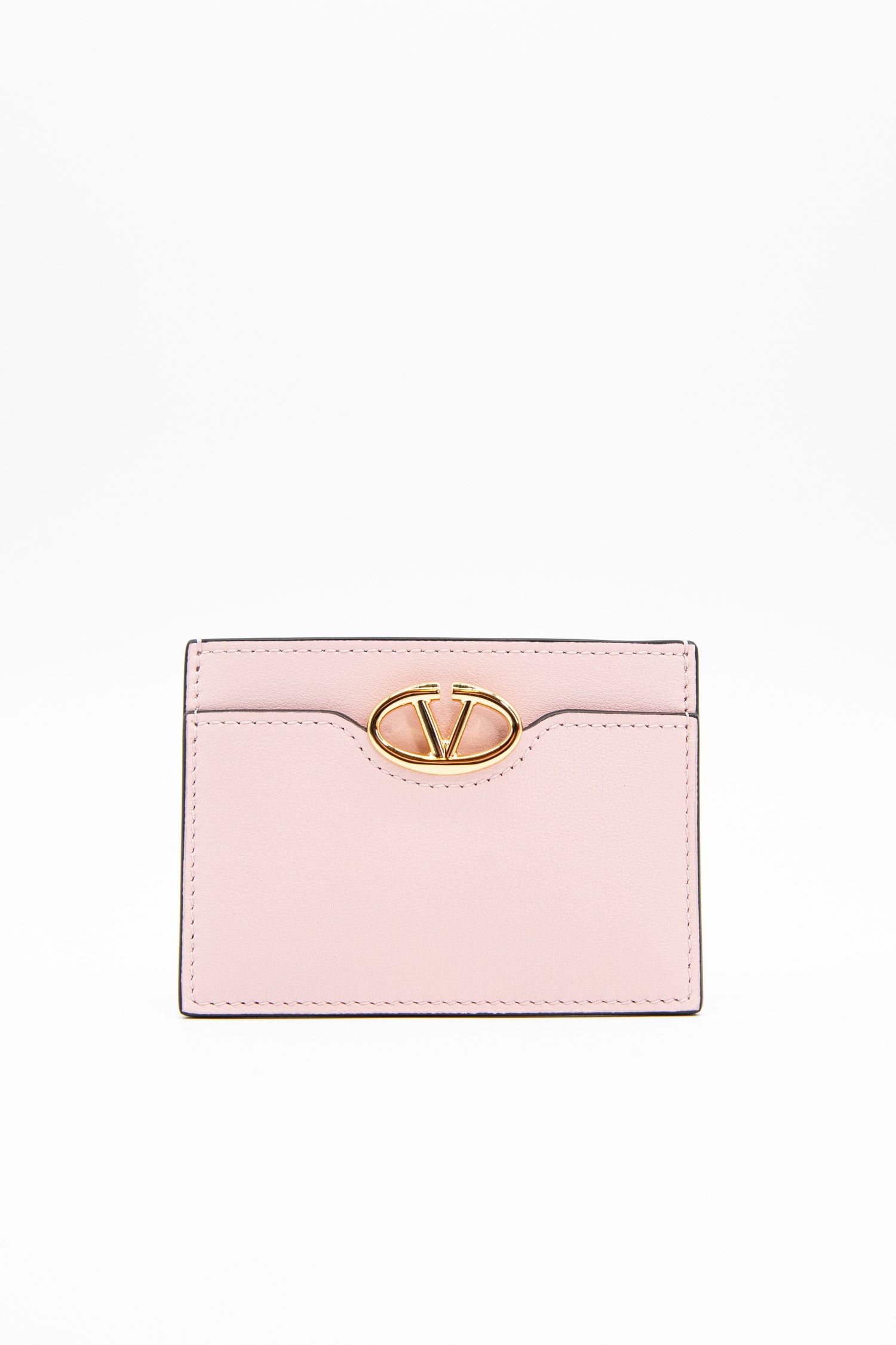 Valentino Kartenhalter in Rosa und Gold