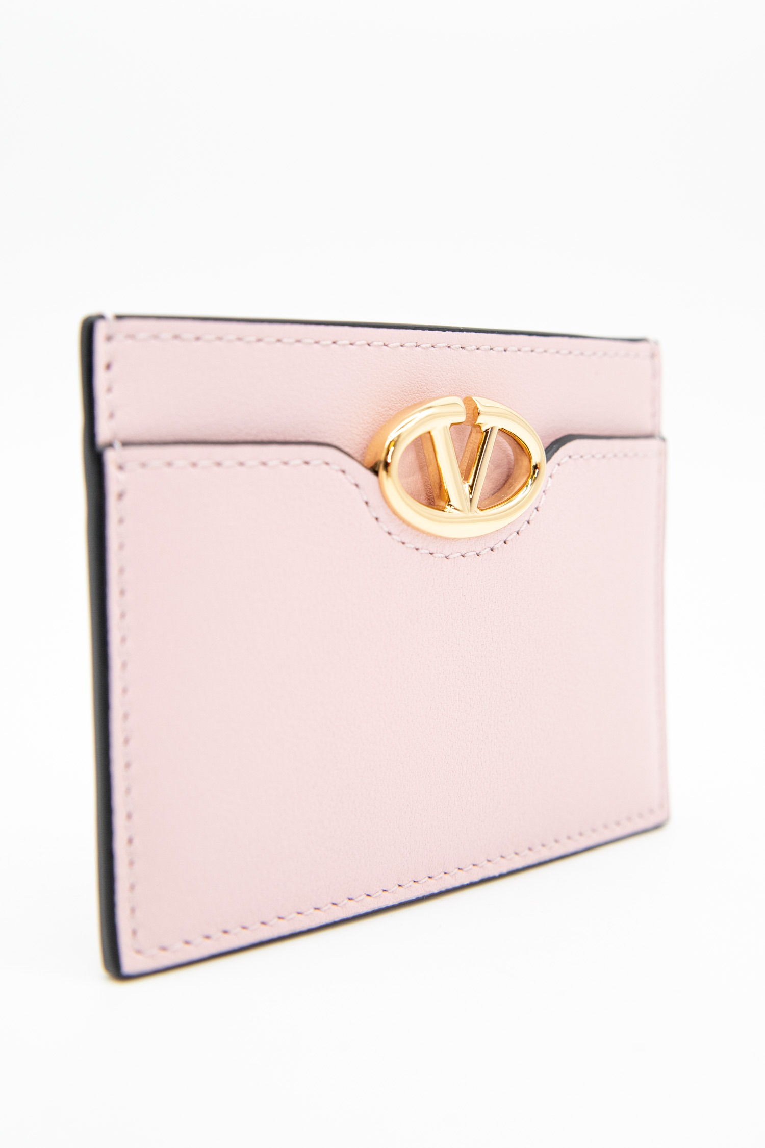 Valentino Kartenhalter in Rosa und Gold