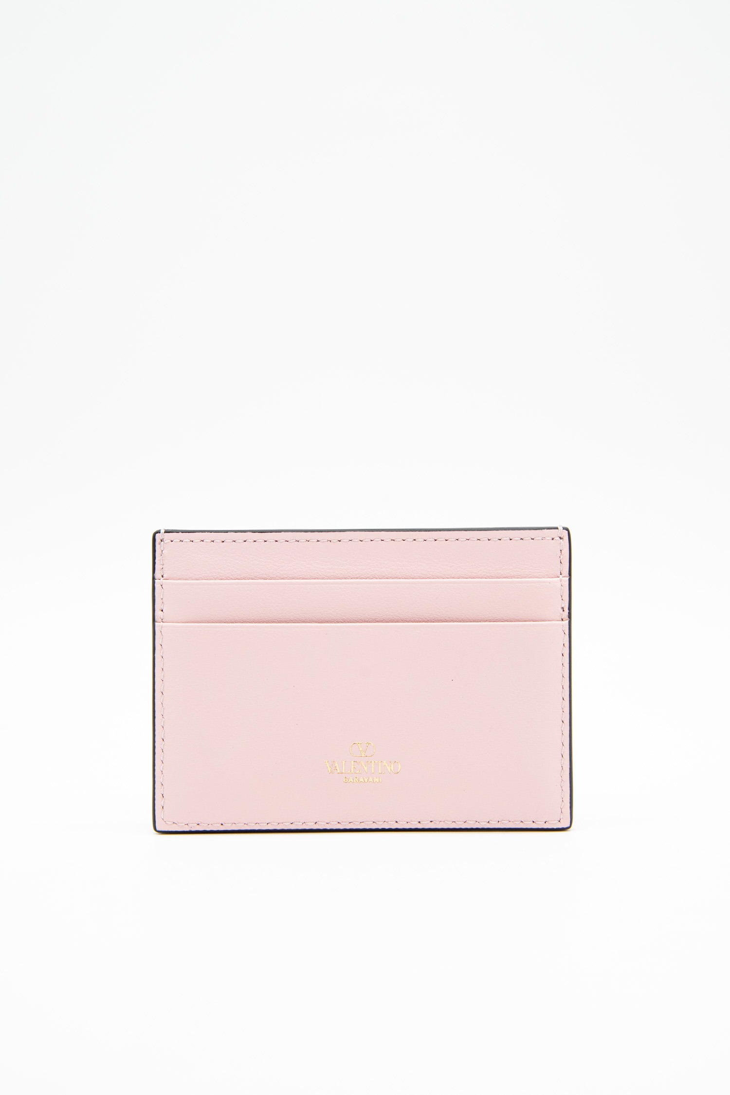 Valentino Kartenhalter in Rosa und Gold