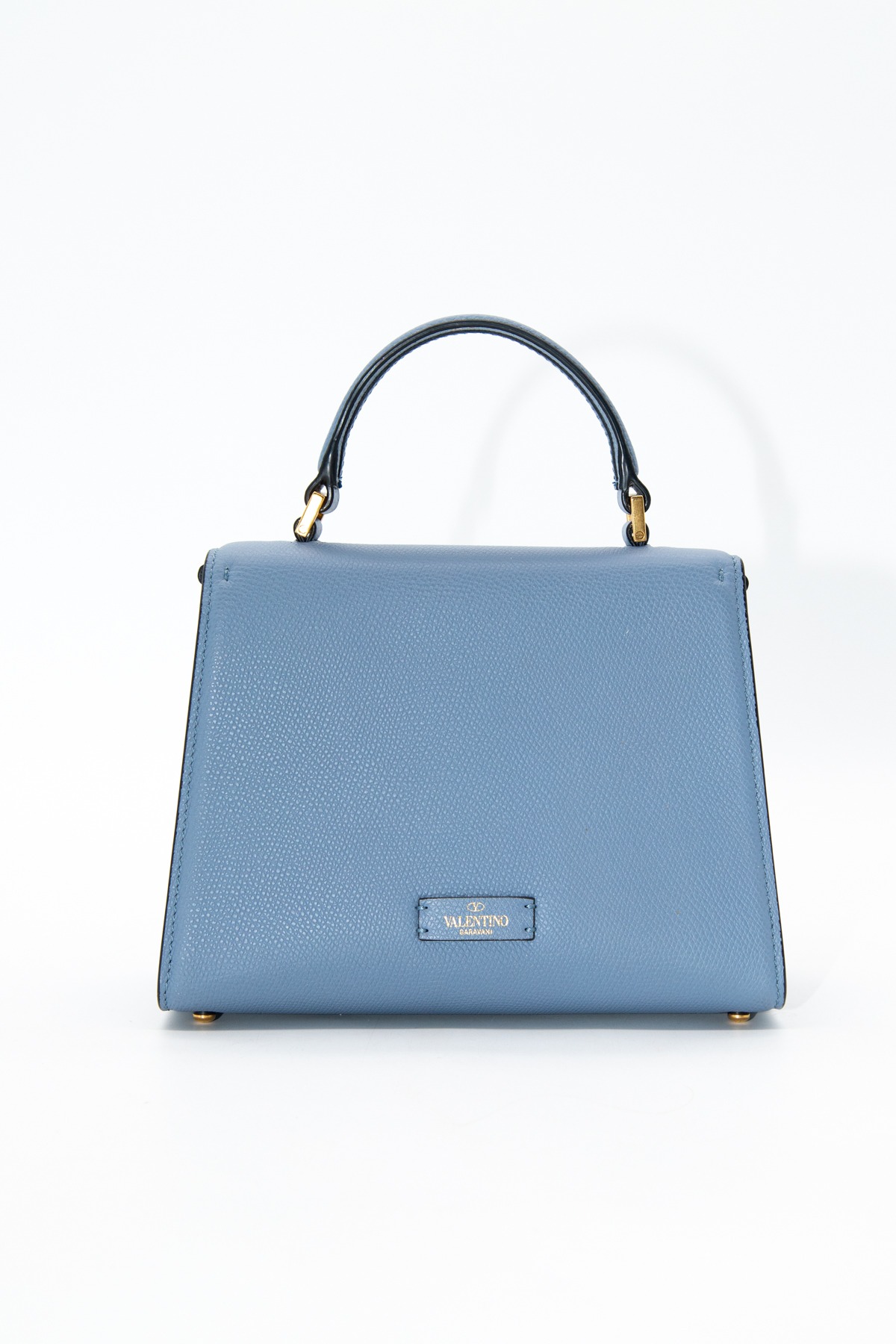 Valentino "VSling" Handtasche in Hellblau und Gold