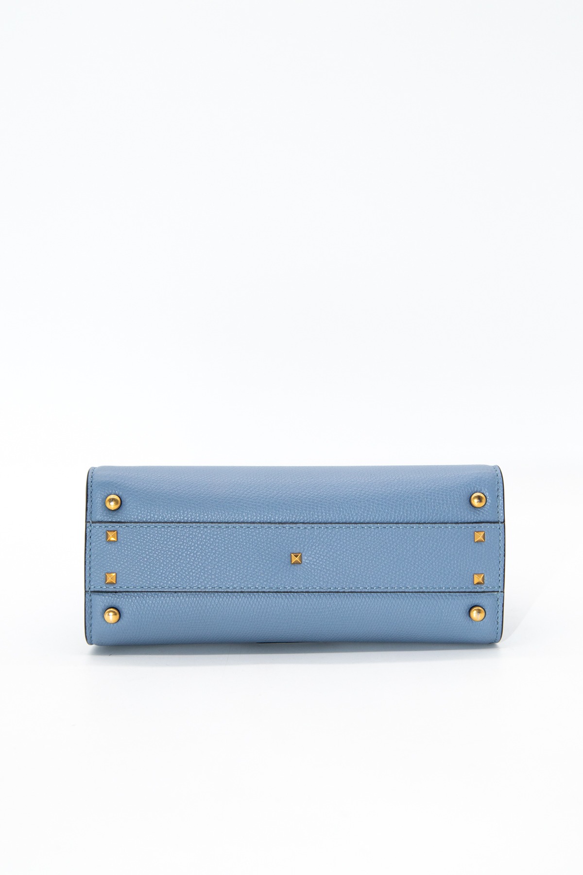 Valentino "VSling" Handtasche in Hellblau und Gold