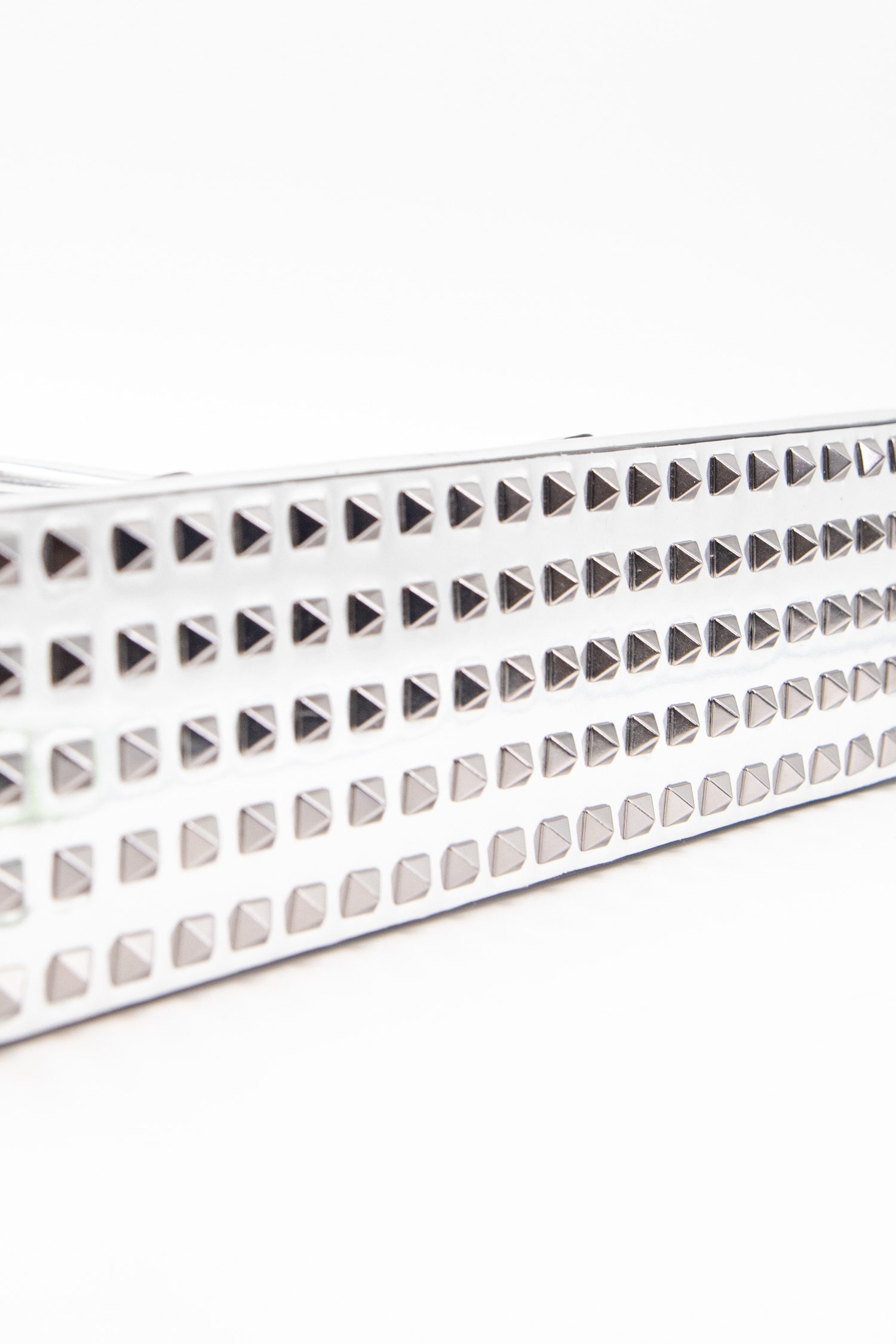 Valentino "Rockstud" Handtasche mit Nieten in Silber