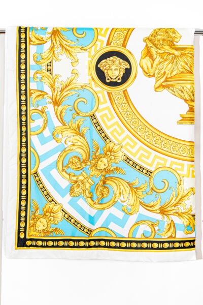 Versace "Barocco" Decke in in Cremeweiß und Gold