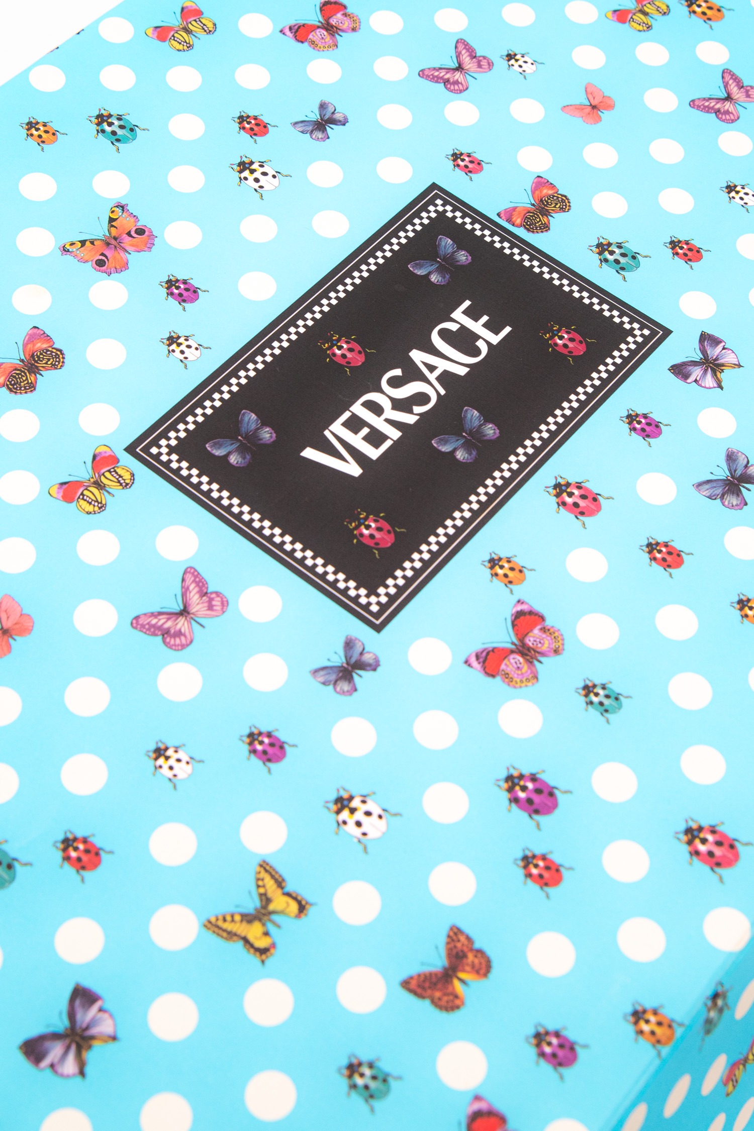 Versace Schlafsack mit Einteiler für Baby mit Barocco-Print