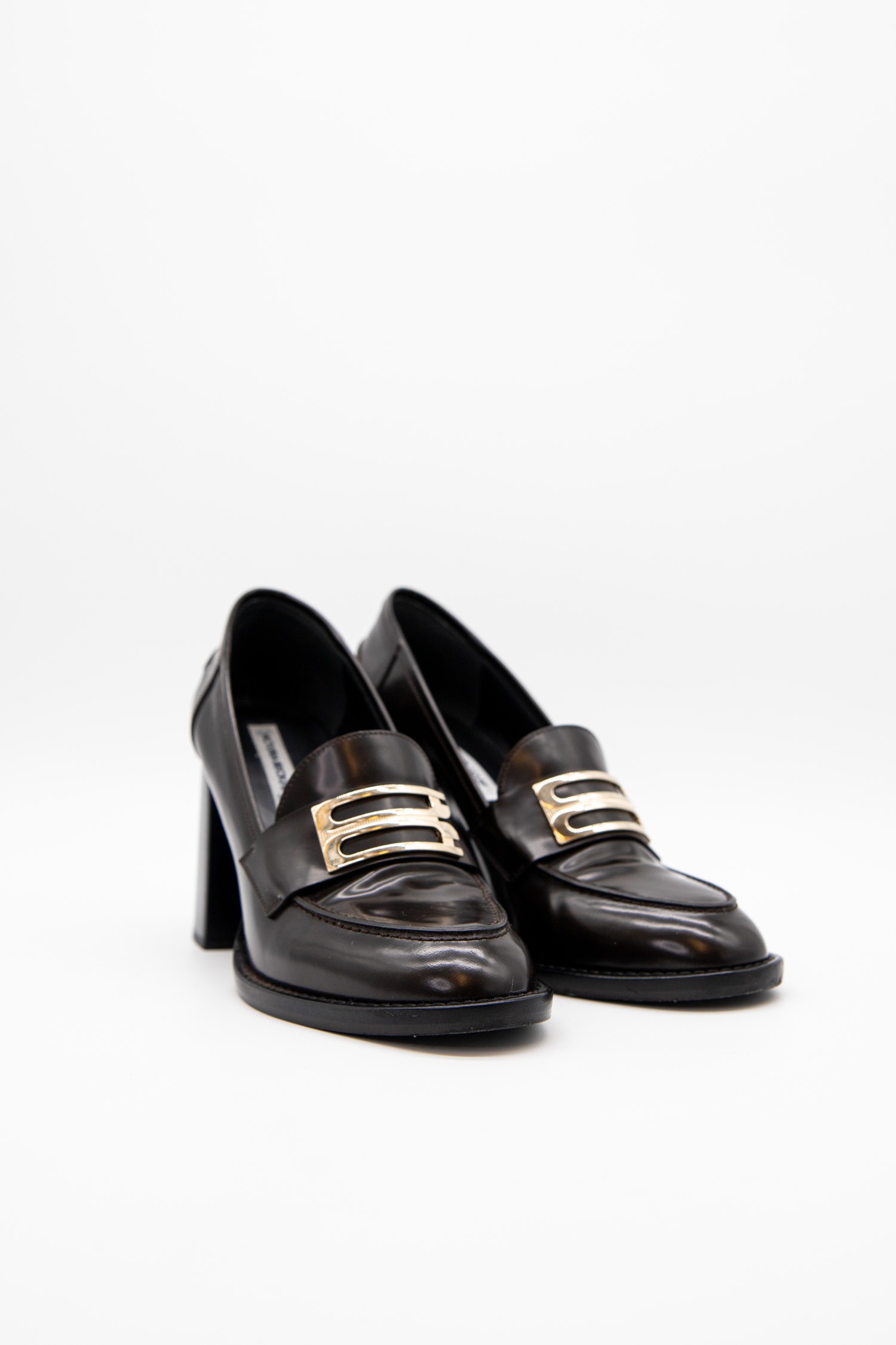 Victoria Beckham "B Frame" Pumps in Dunkelbraun