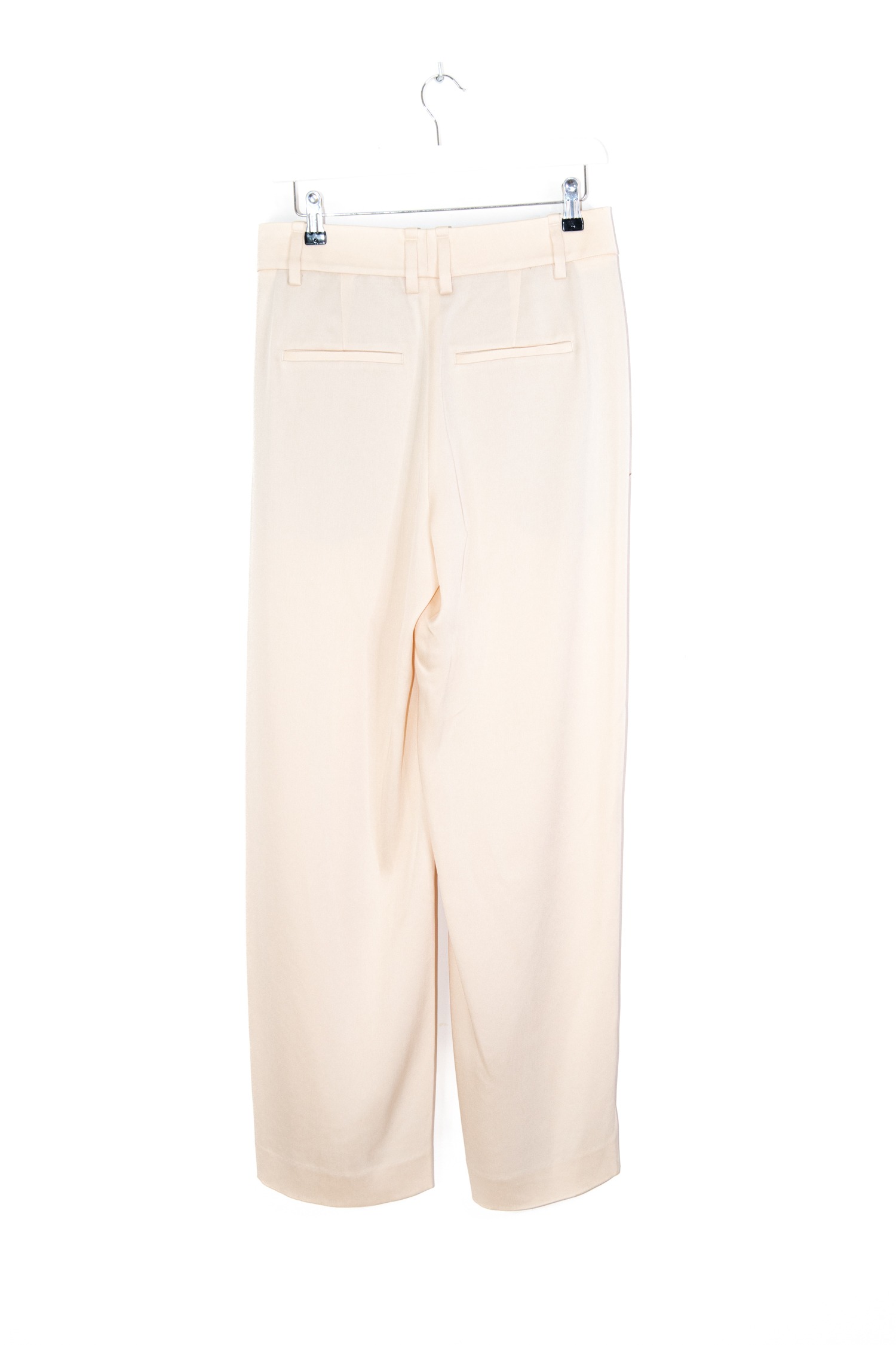 Vince Hose mit Bundfalte in Champagner