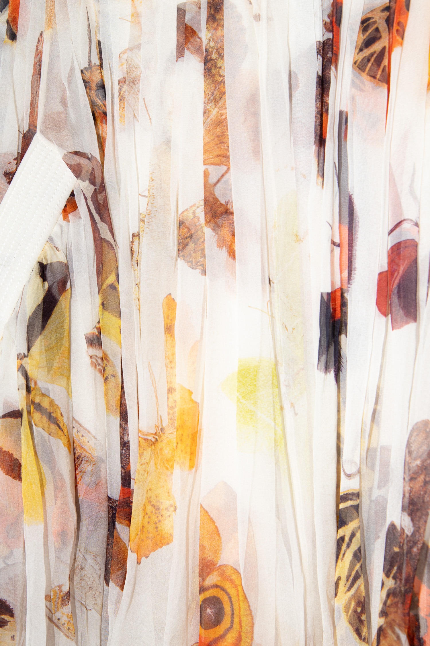 Vintage Alexander McQueen Minirock mit Schmetterling-Muster