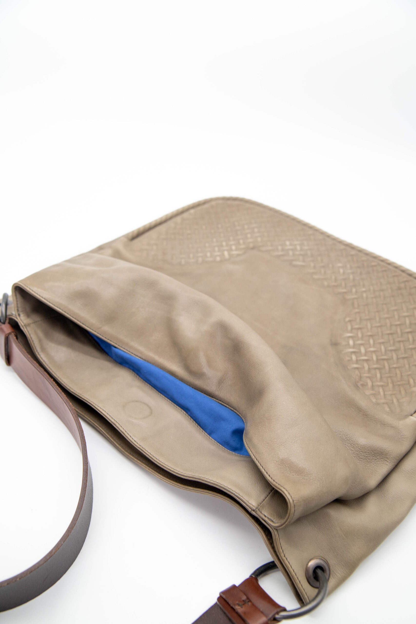 Vintage Bottega Veneta Umhängetasche in Olivgrün