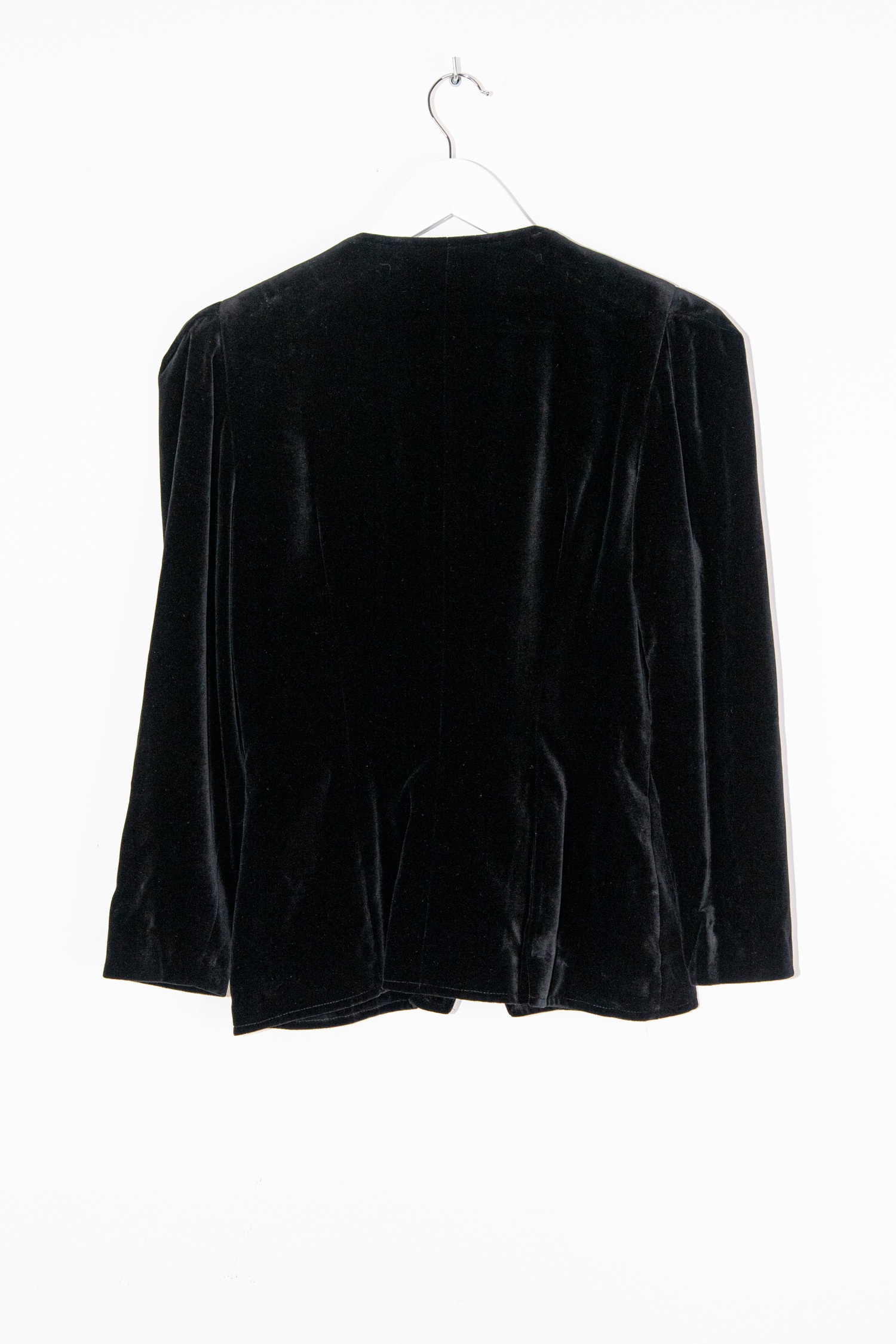 Vintage Catarina Jacke mit großer Schleife in Schwarz