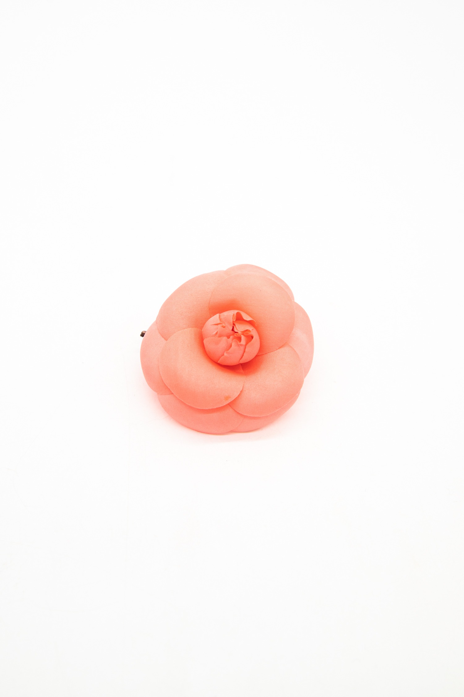 Chanel Vintage Brosche in Blütenform in Rosa