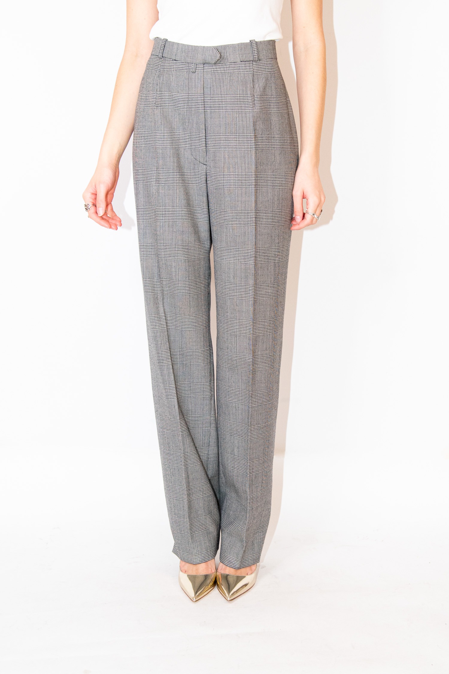 Vintage Christian Dior Boutique Hosenanzug mit Karomuster