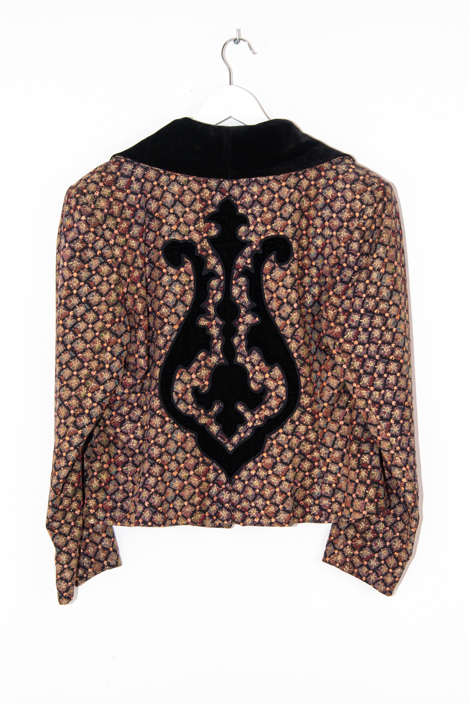 Vintage Christian Lacroix Jacke mit Fleurs-de-lis-Applikationen