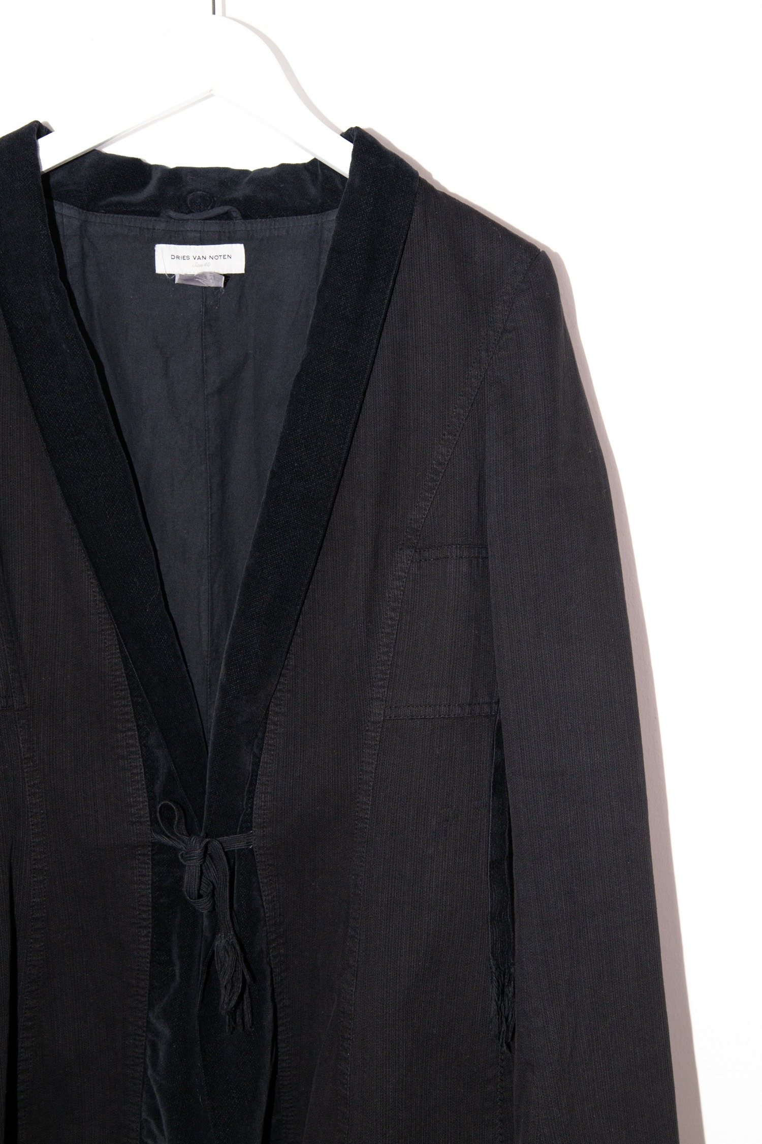 Vintage Dries van Noten Blazer in Schwarz