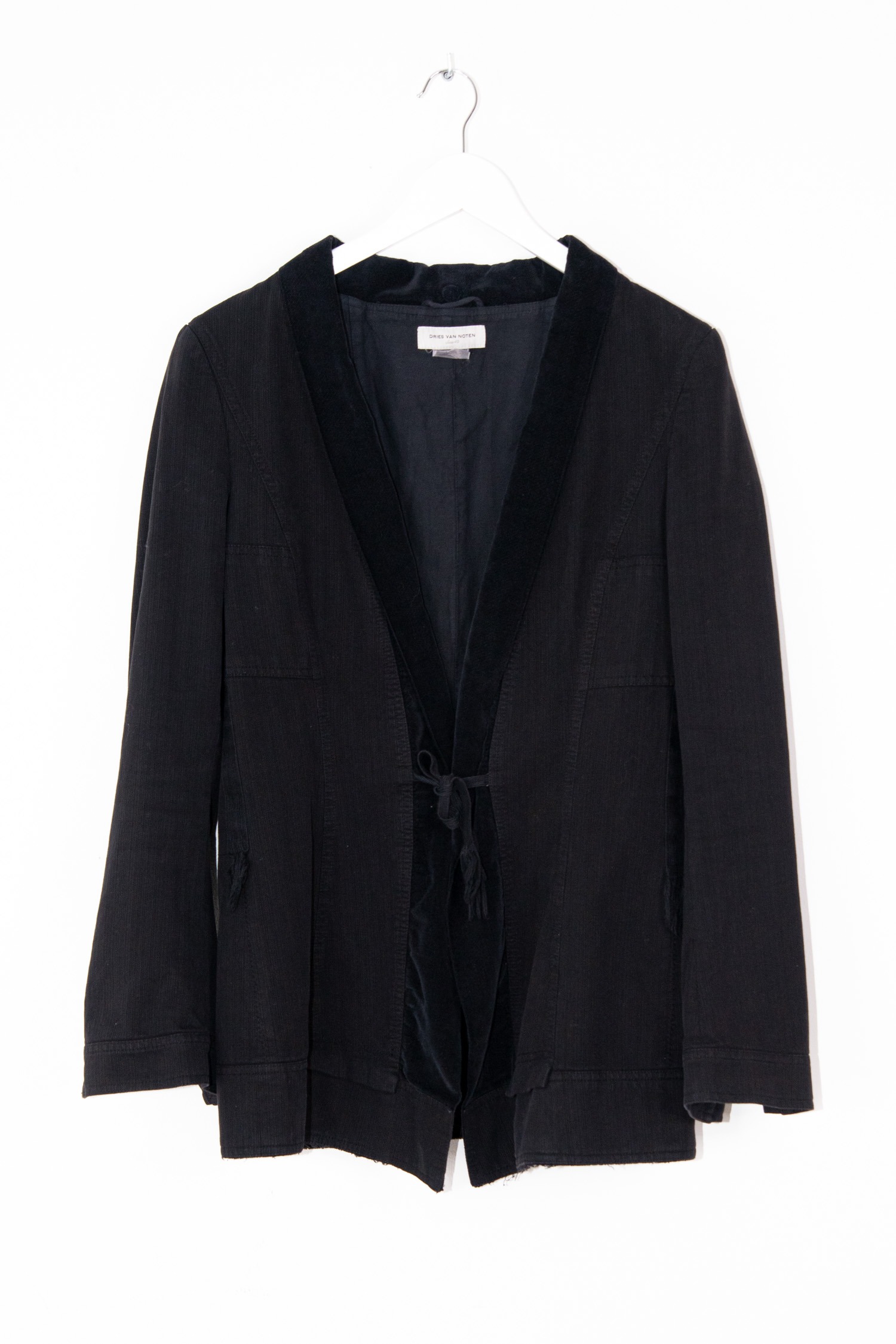 Vintage Dries van Noten Blazer in Schwarz