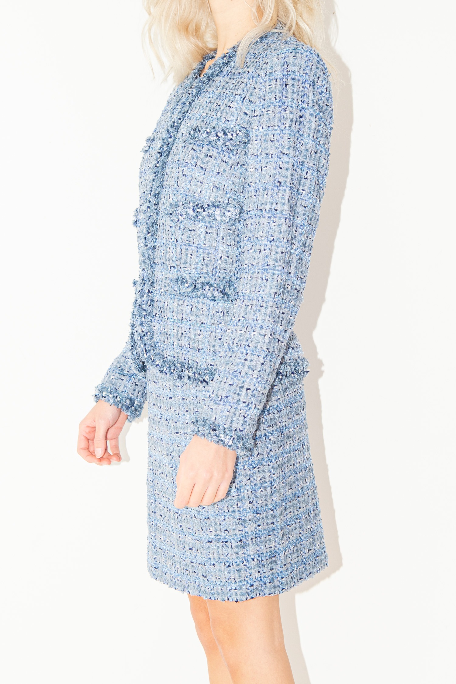 Vintage Escada Kostüm in Blaugrau