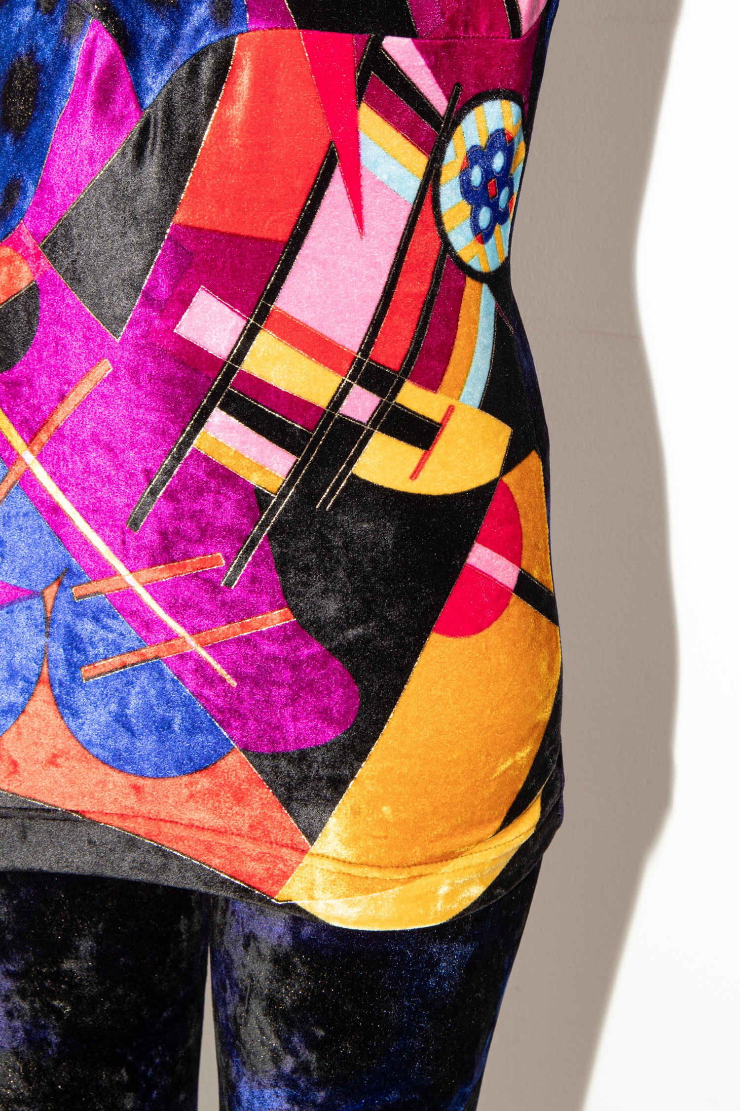 Vintage Gianni Versace Set mit abstraktem Muster