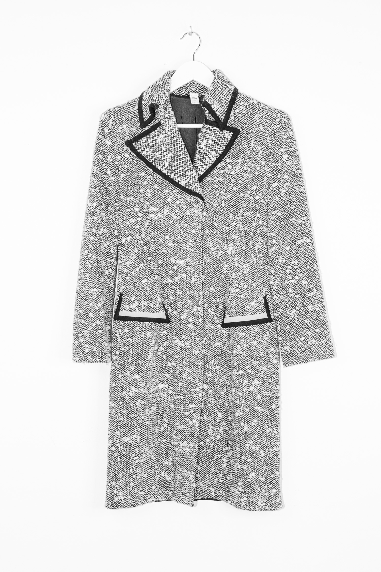 Gianni Versace Vintage Mantel aus Bouclé