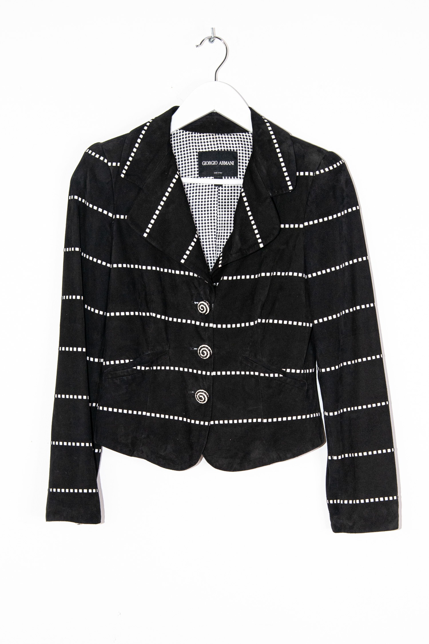 Giorgio Armani Vintage Blazer aus Leder