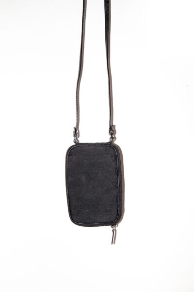 Vintage Gucci "Kith Nylon Mini Pouch" Umhängetasche in Schwarz