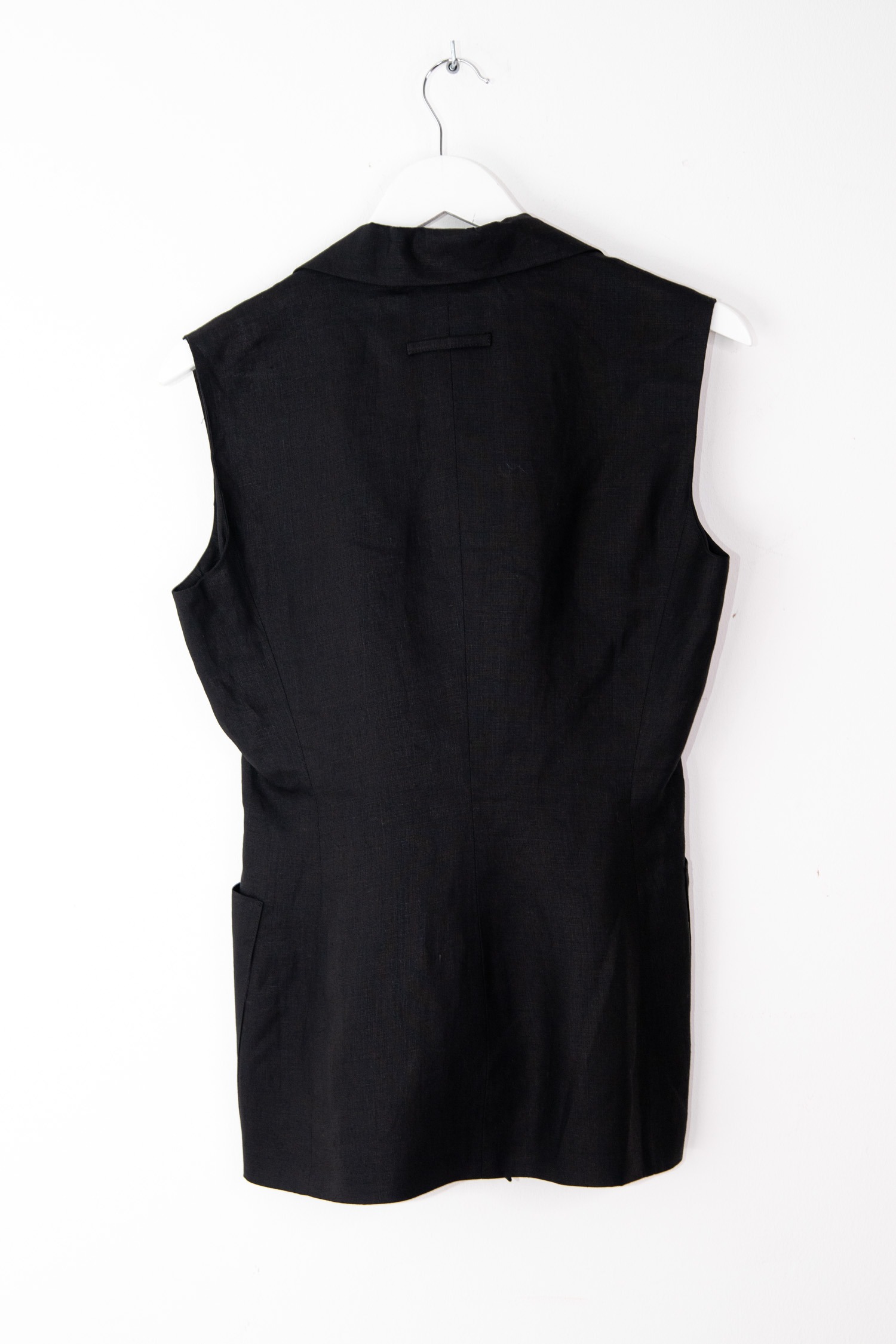 Vintage Jean Paul Gaultier Weste in Schwarz