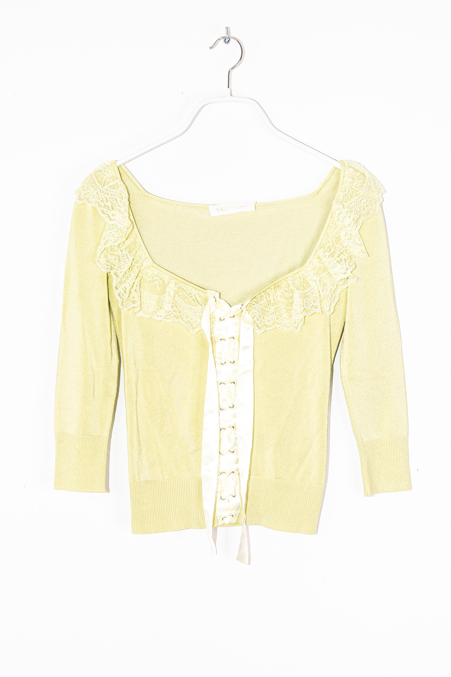 Valentino Vintage Oberteil in Limette