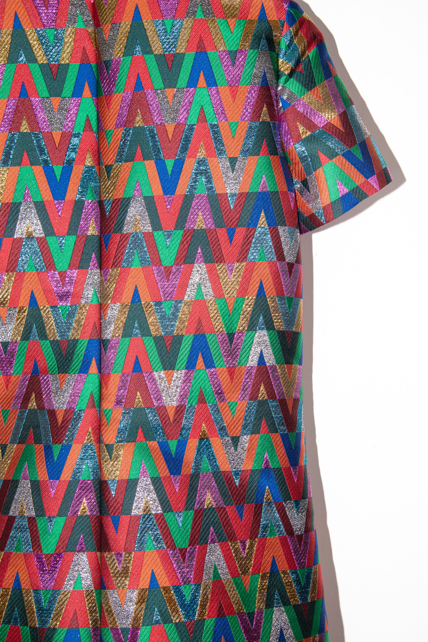 Vintage Valentino Minikleid mit grafischen Muster