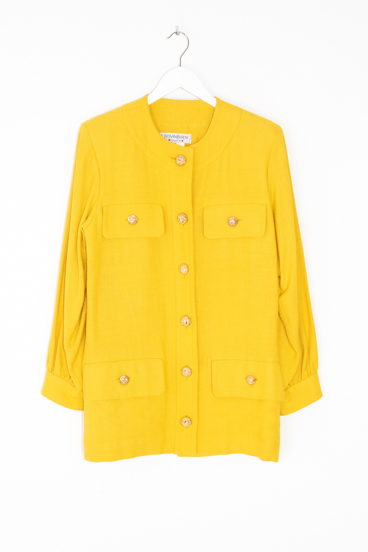 Yves Saint Laurent Vintage Jacke in Senfgelb