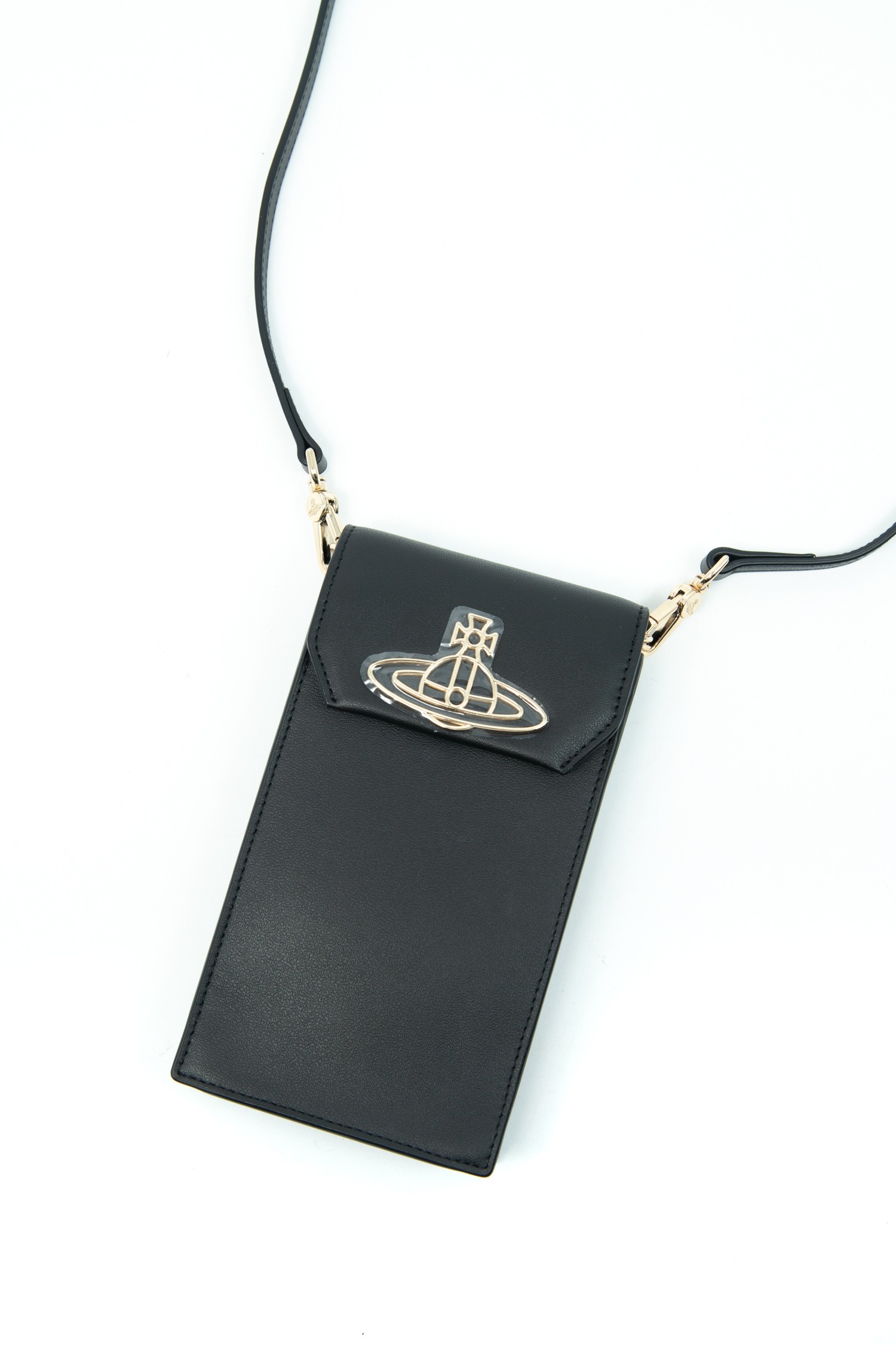 Vivienne Westwood Smartphone-Tasche in Schwarz und Silber