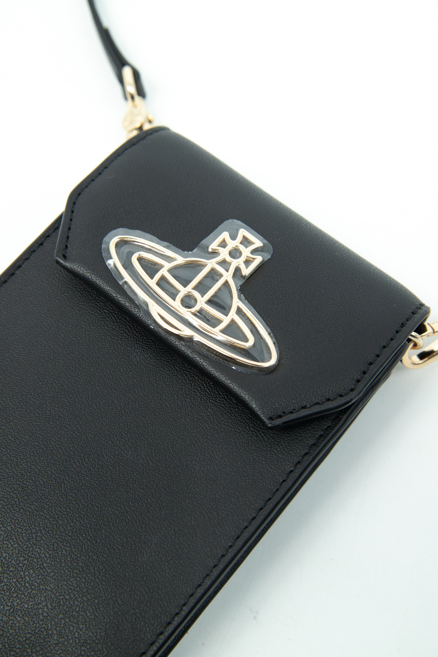 Vivienne Westwood Smartphone-Tasche in Schwarz und Silber