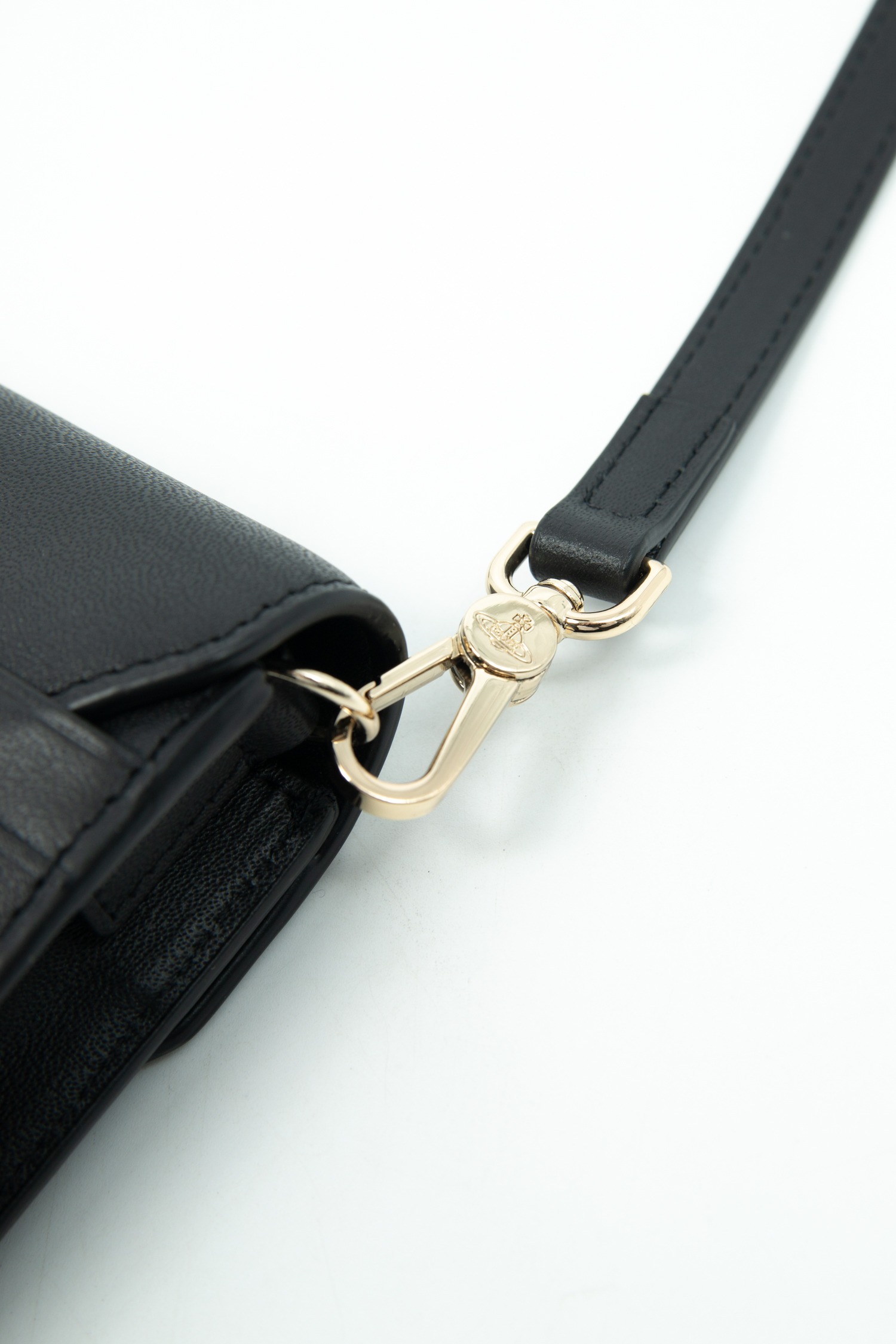 Vivienne Westwood Smartphone-Tasche in Schwarz und Silber