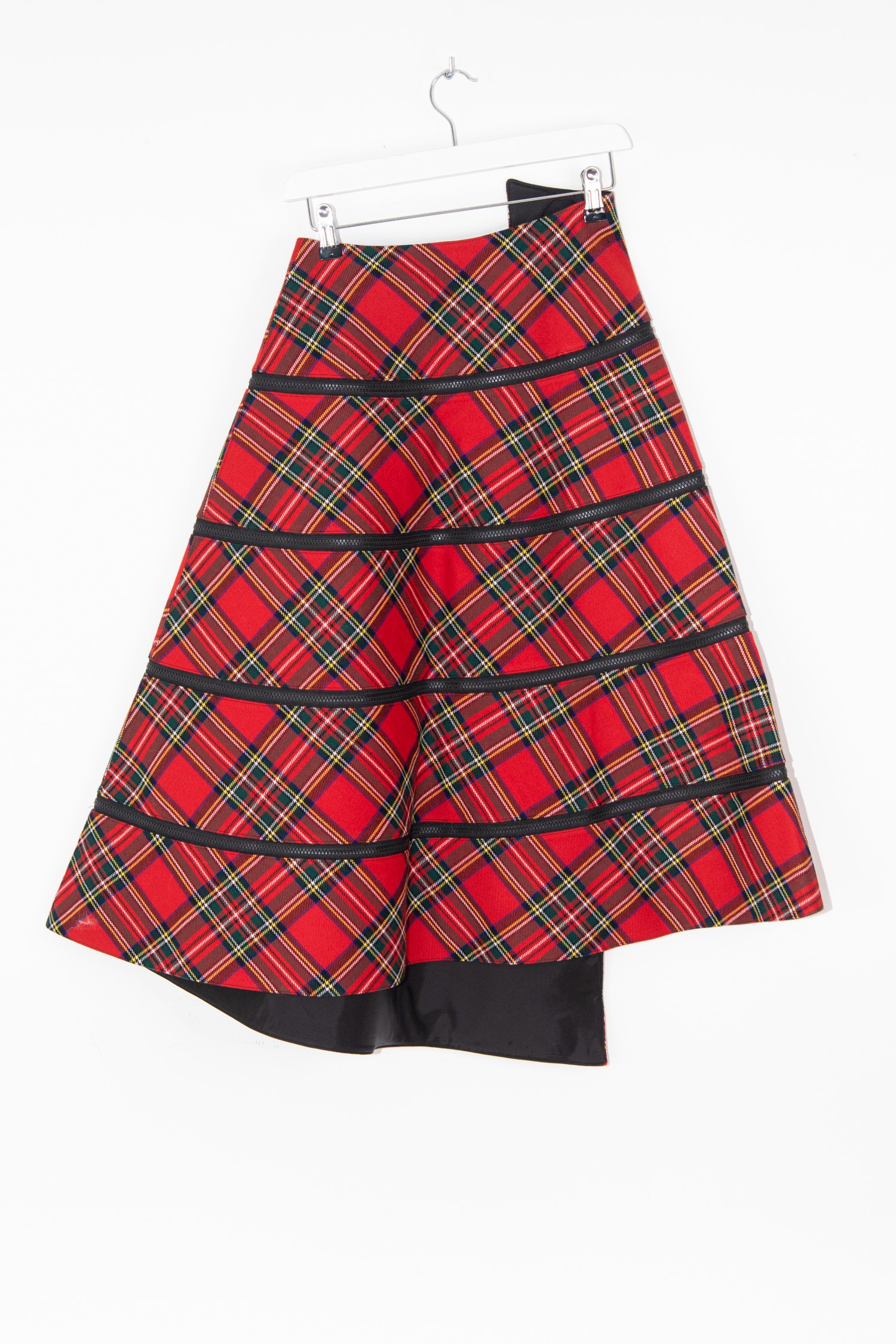 Junya Watanabe Comme des Garçons Midirock mit Karomuster