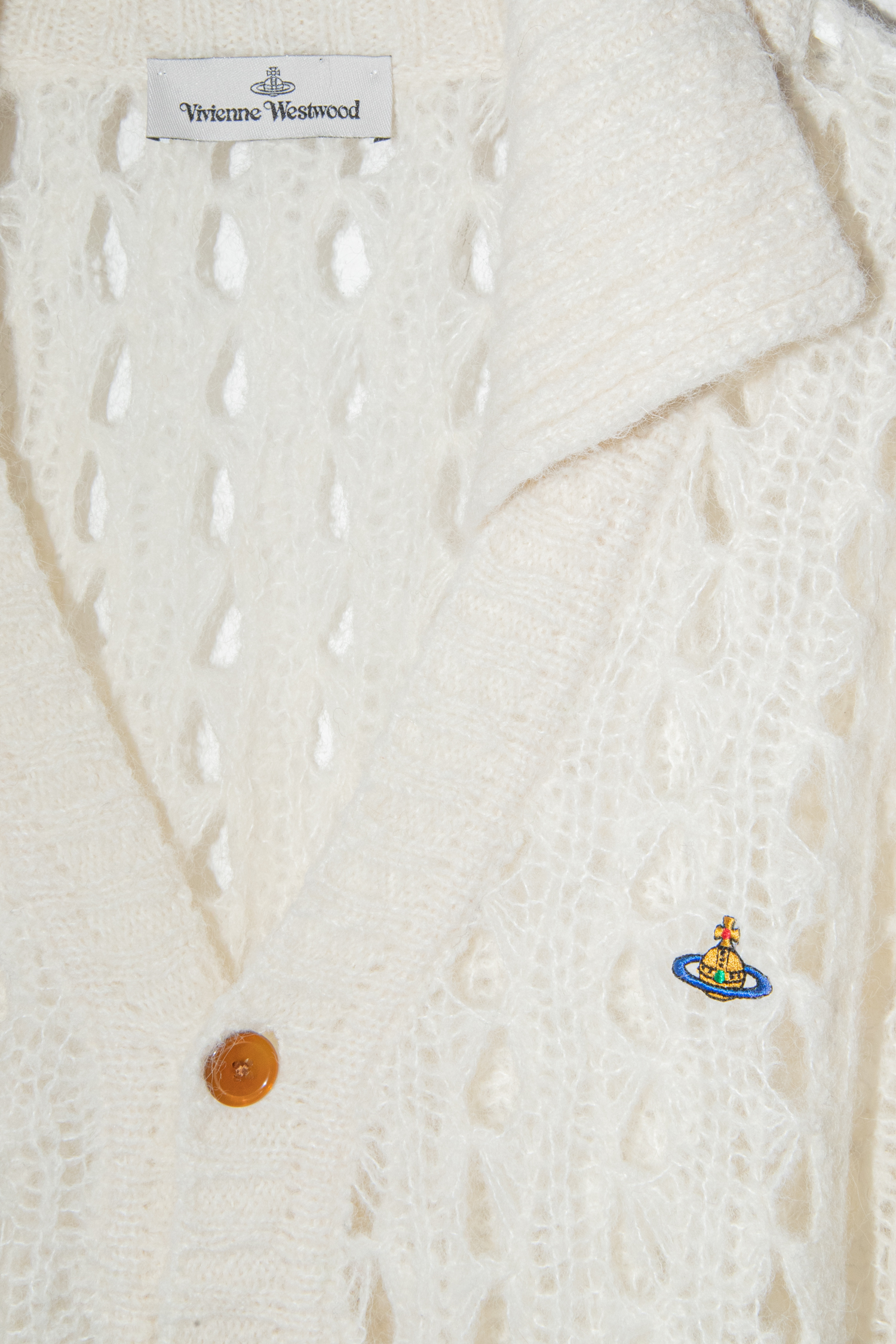 Vivienne Westwood Strickjacke in Cremeweiß