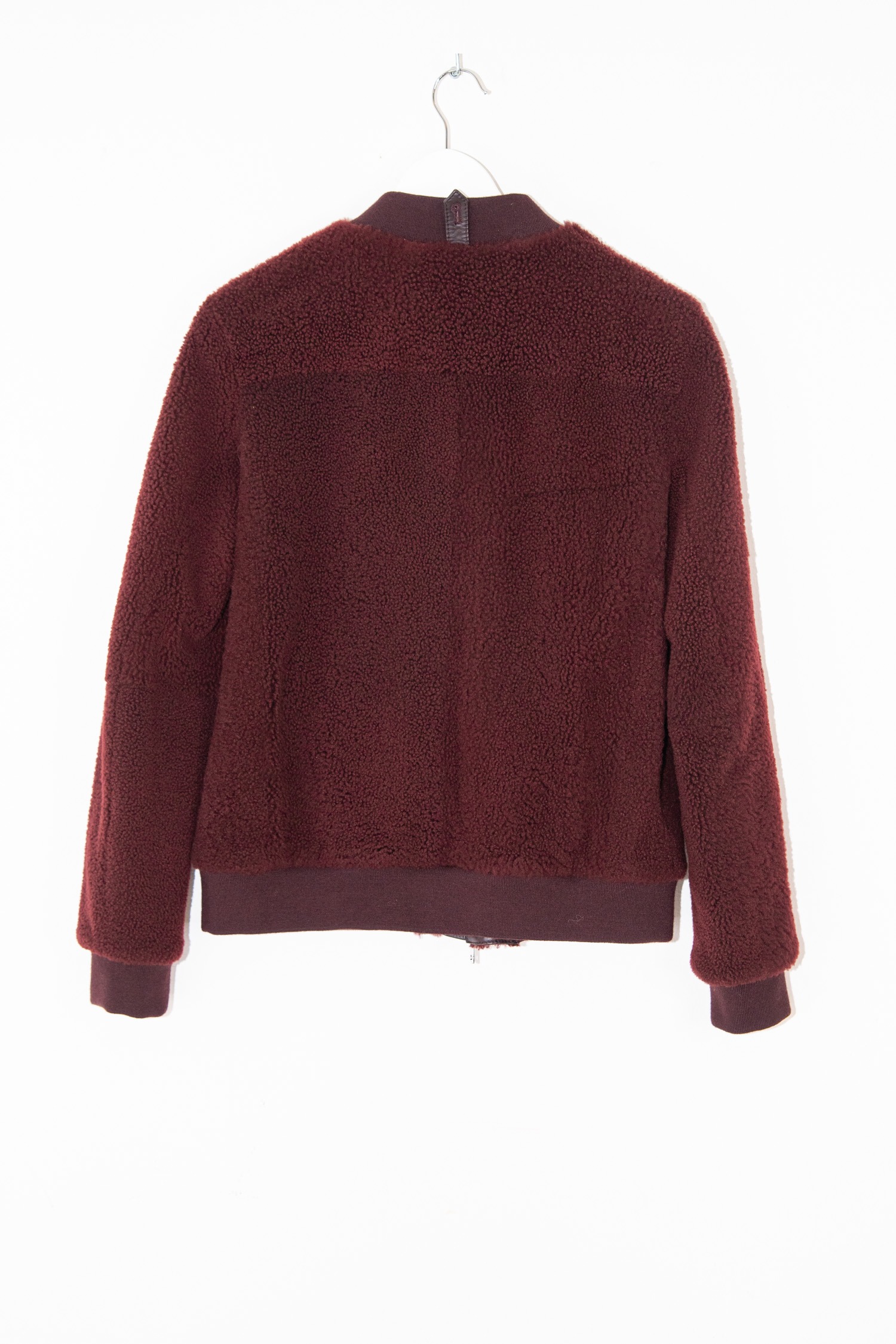 Windsor Blouson in Bordeaux und Silber