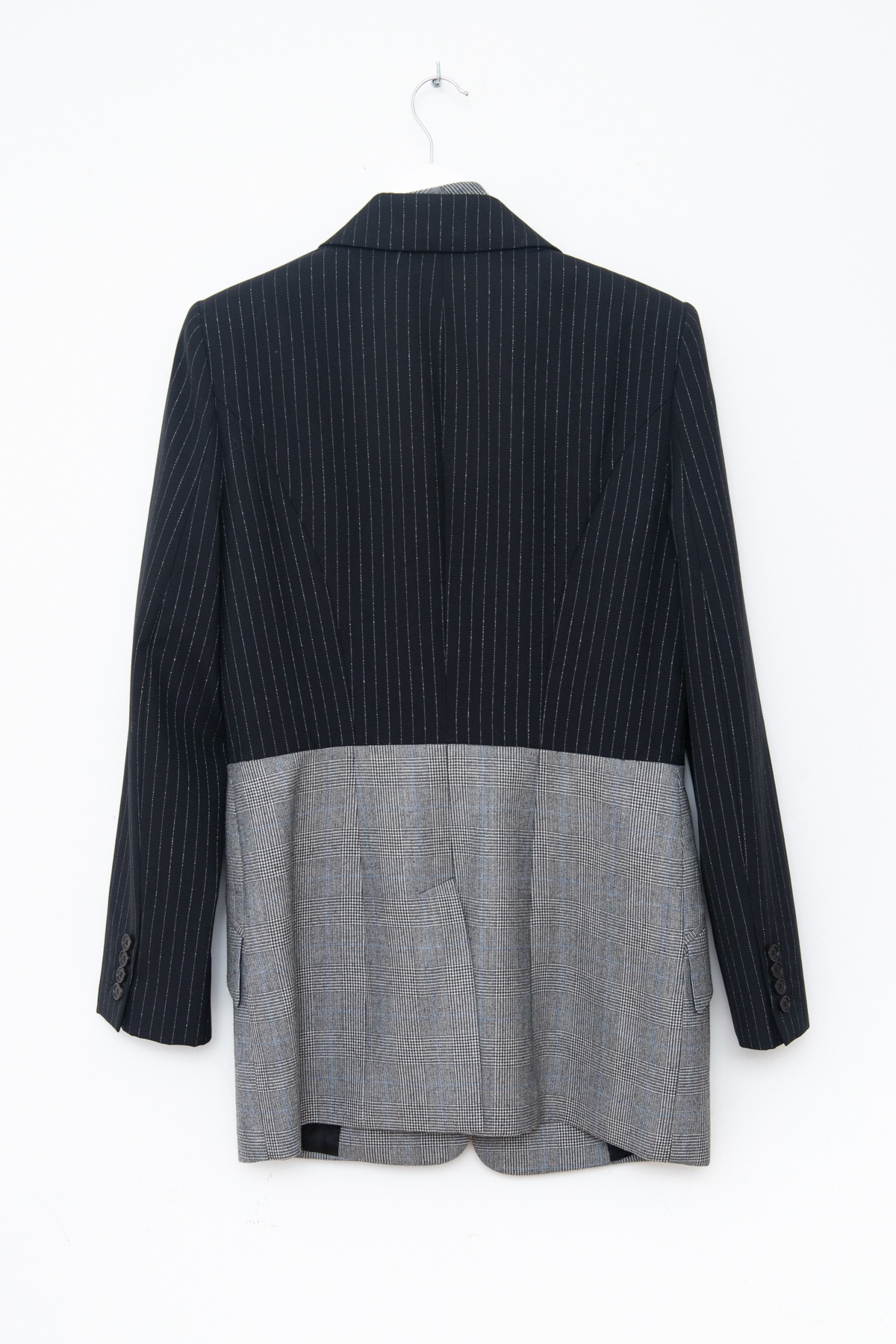 Alexander McQueen Blazer im Deconstructed-Look in Dunkelblau