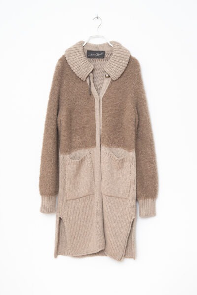 Antonia Zander Strickjacke in Beige und Hellbeige