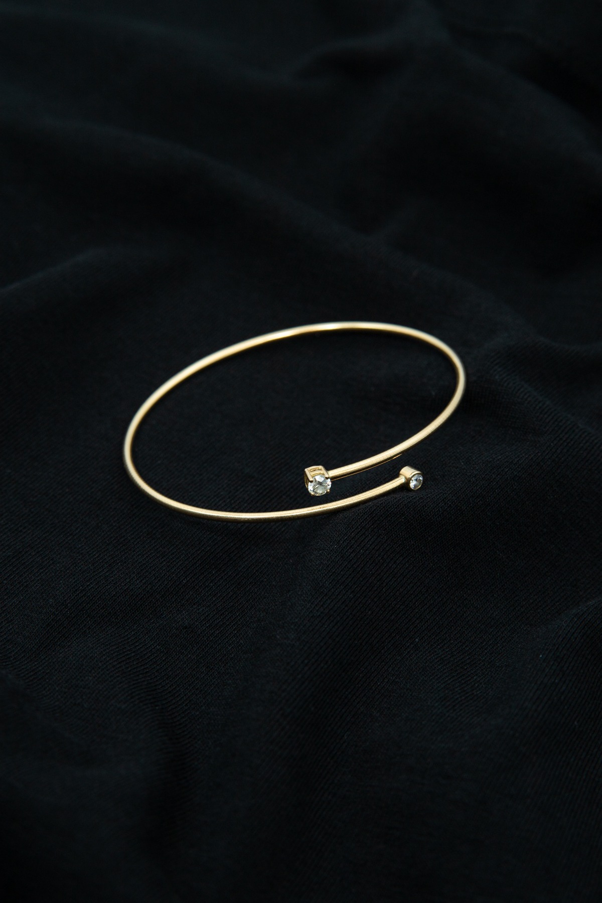 Argentum Collection Flexibler Armreif 750 Gold mit Brillanten