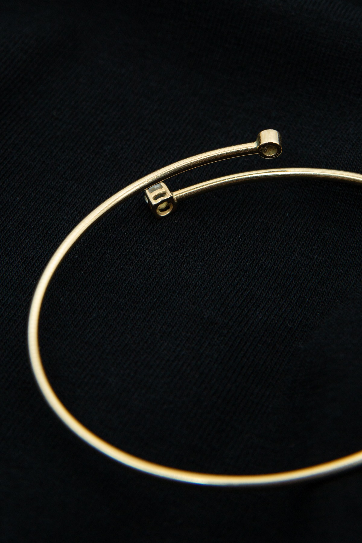 Argentum Collection Flexibler Armreif 750 Gold mit Brillanten