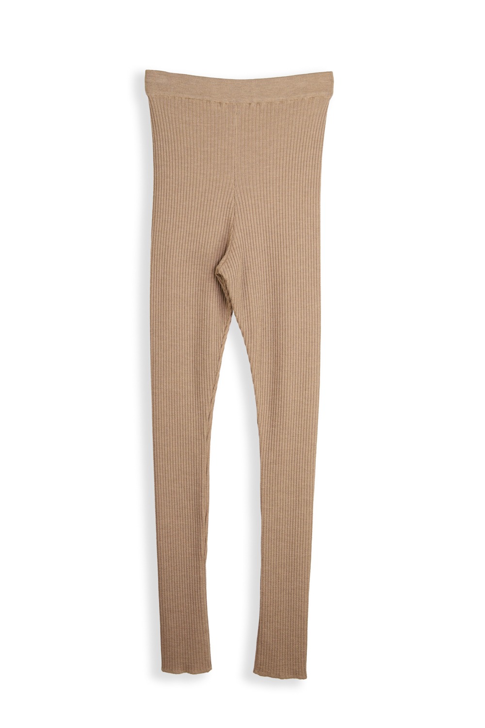 Jil Sander Strickleggings in Beige