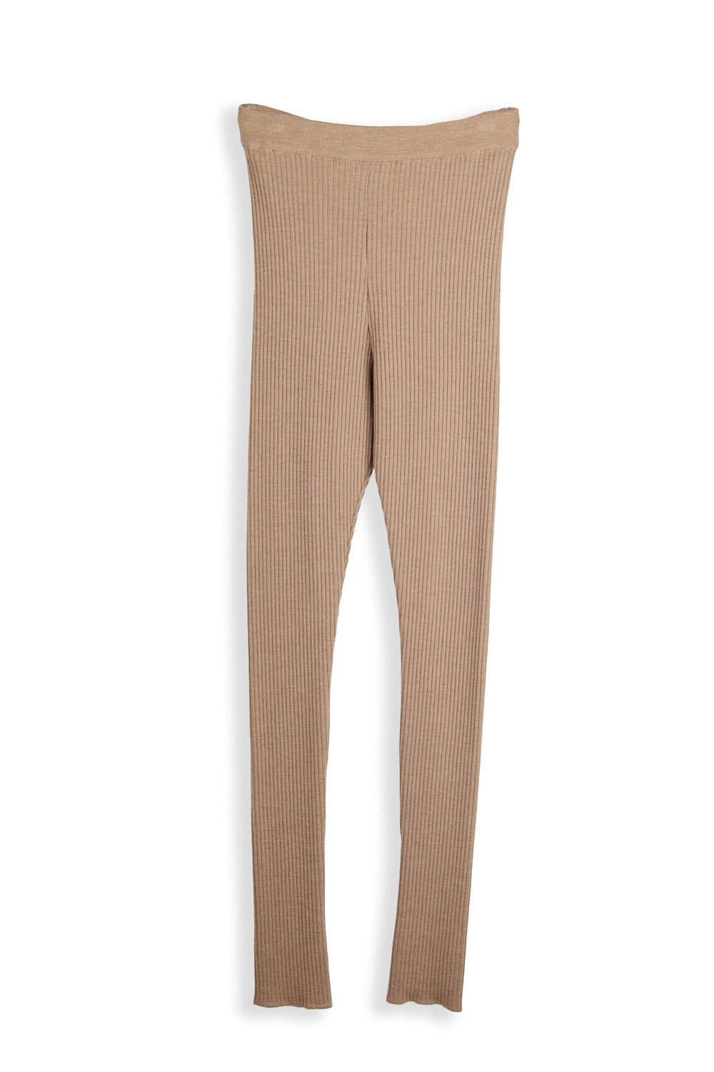 Jil Sander Strickleggings in Beige