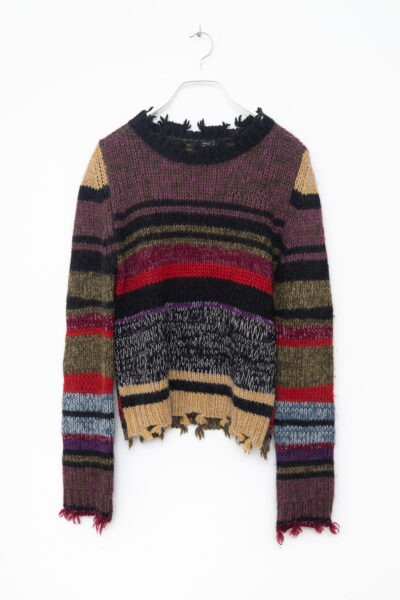 Etro Pullover mit Streifen in Bunt und Schwarz