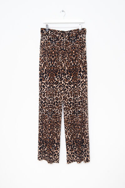 Tom Ford Hose mit Leomuster in Beige und Schwarz