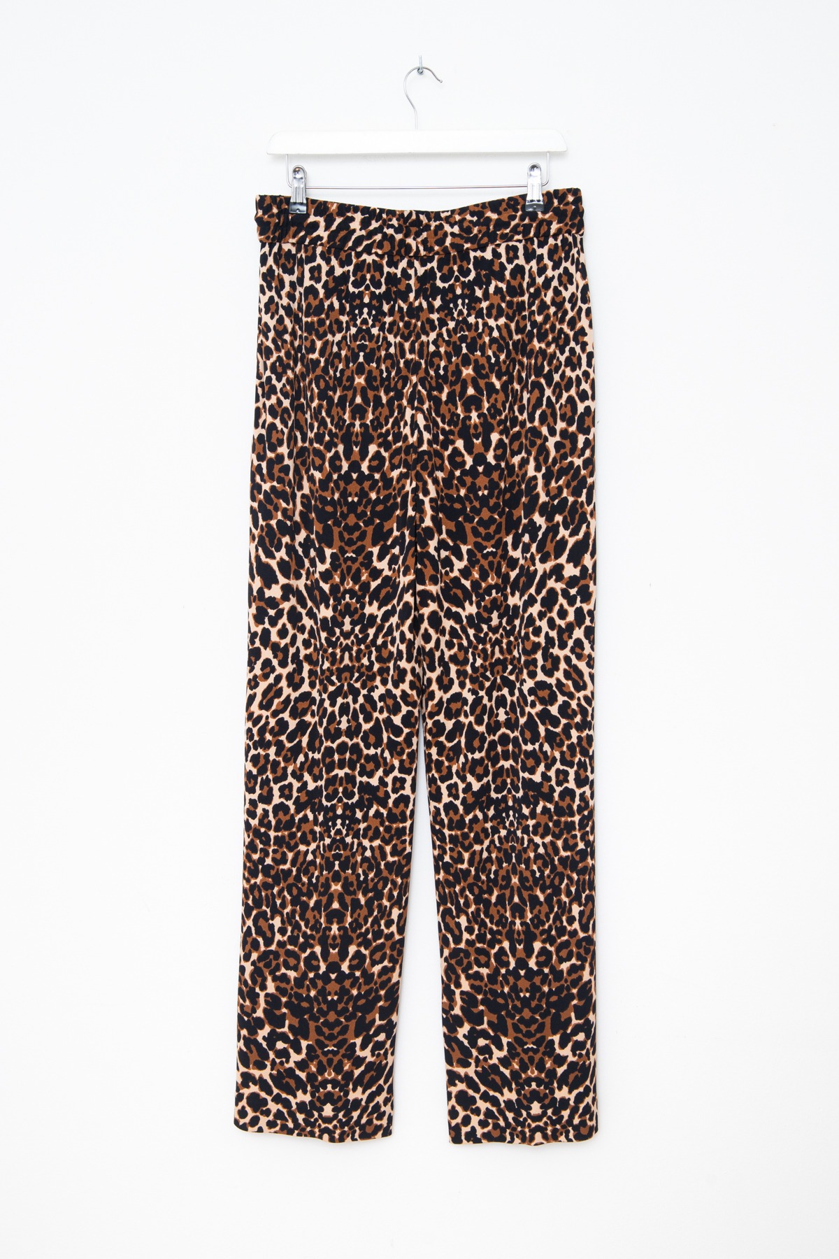 Tom Ford Hose mit Leomuster in Beige und Schwarz