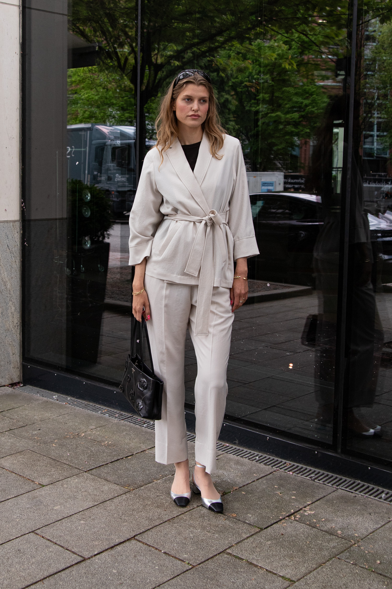 Zenggi Anzug in Hellbeige