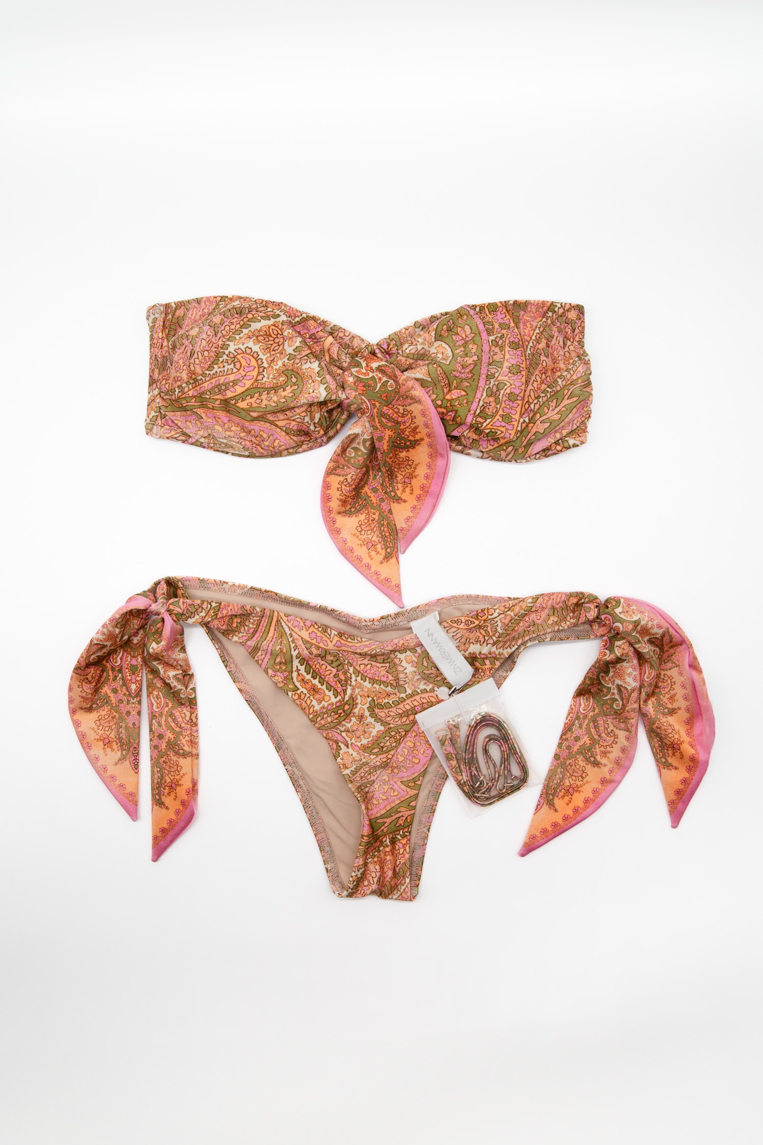 Zimmermann "Brighton" Bikini mit Paisleymuster