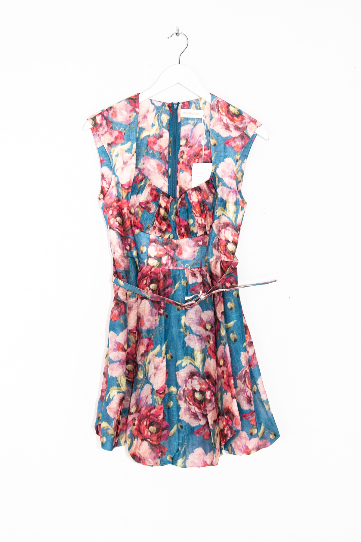 Zimmermann "High Tide Bubble Mini Dress" Kleid in Bunt